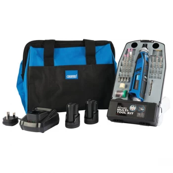 image of Draper 99719 Storm Force 10.8V Multi-Tool Kit (2x 1.5Ah, Charger ...