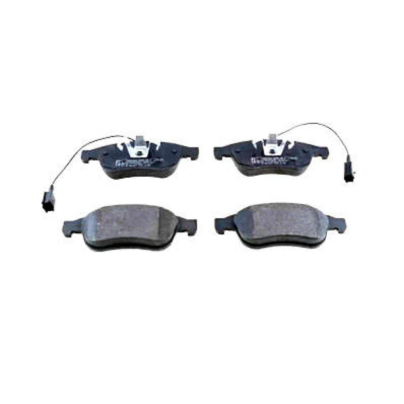 Image of ZIMMERMANN 25180.190.2 Brake pad set Front Axle, incl. wear warning contact, Photo corresponds to scope of supply Brake Pad Set,disc brake (402)