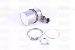 Image of NAP carparts Particulate Filter with attachment material CAD10048 Diesel Particulate Filter,DPF PEUGEOT,CITROEN,DS,206 Schragheck (2A/C),206 CC (2D)