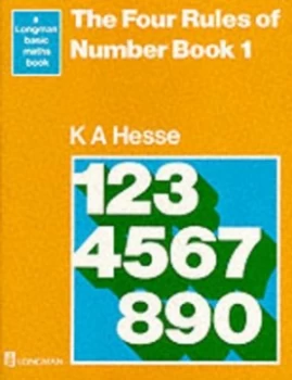 Image of Four Rules of Number Pupils Book 1 by K a Hesse Paperback