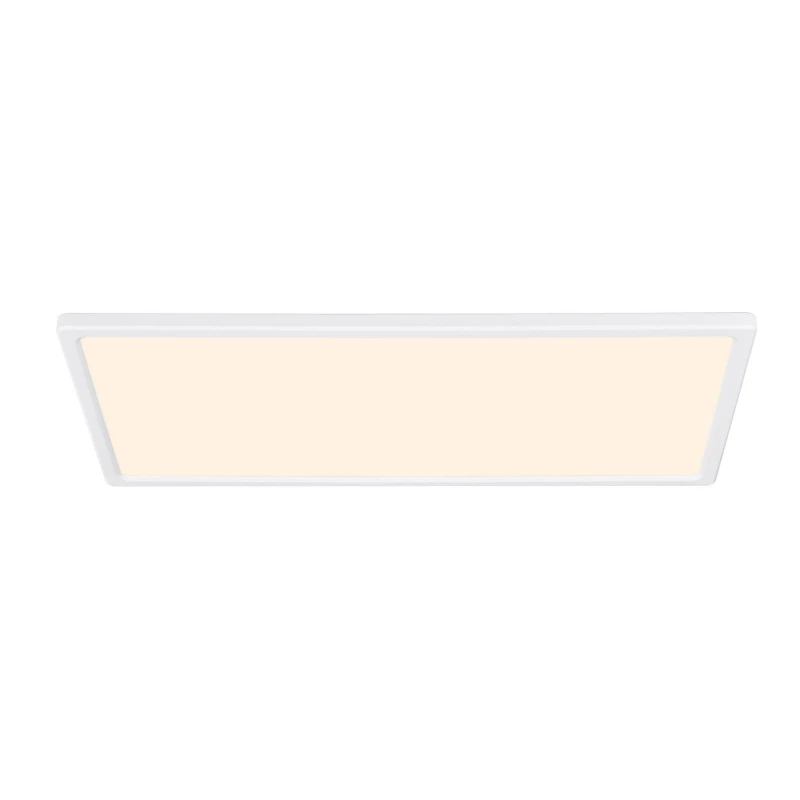 Image of Nordlux Harlow Smart Indoor Ceiling Light White Plastic Intergrated LED Smart - Mains Powered, IP54 White Unisex
