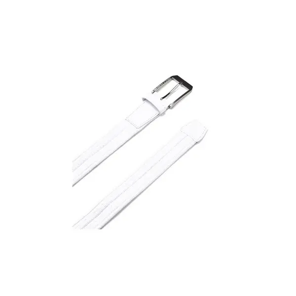 Image of Under Armour Mens Braided Golf Belt - White - 30