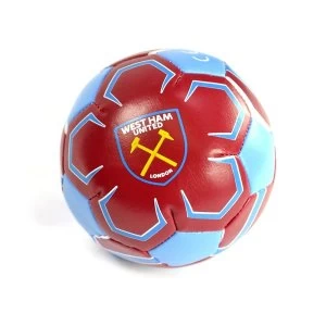 image of West Ham 4" mini Soft Ball