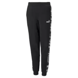 Image of Puma Essentials+ Camo Joggers Junior - Black