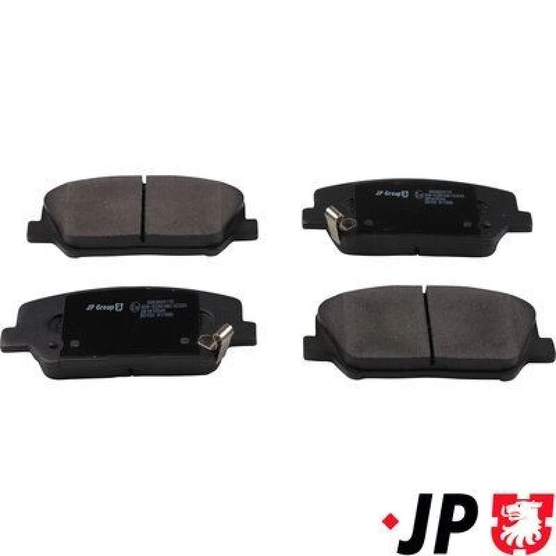 Image of JP GROUP Brake pad set JP GROUP 3663604110