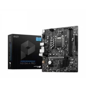 Image of MSI H510M-A PRO Intel Socket 1200 Micro ATX Motherboard
