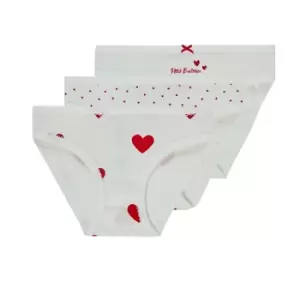 image of Petit Bateau A00FP-00 Girls Knickers/panties in Multicolour - Sizes 2 years,3 ans,4 years,5 years,6 years,8 years,10 years