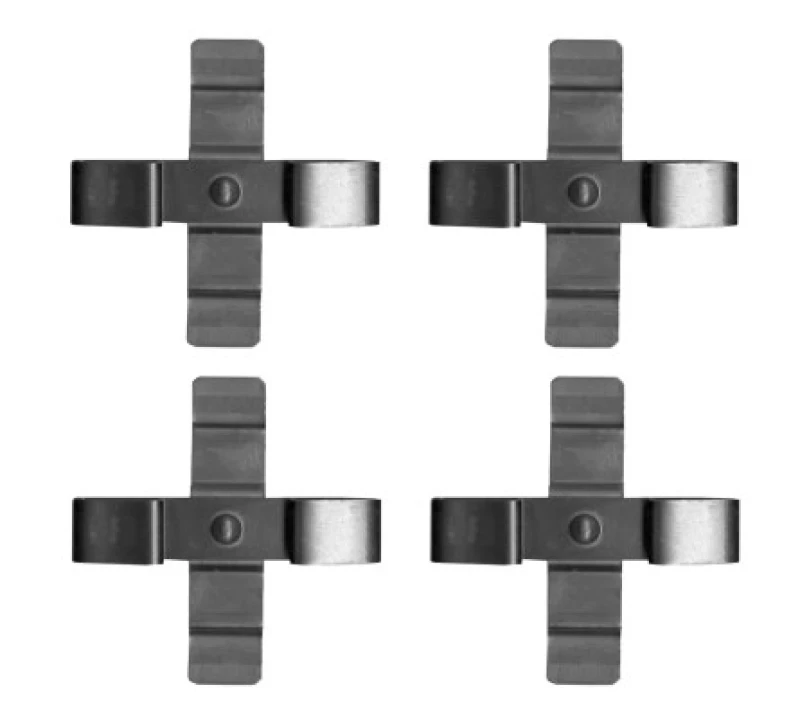 Image of HELLA Brake pad fitting kit HELLA 8DZ 355 205-731