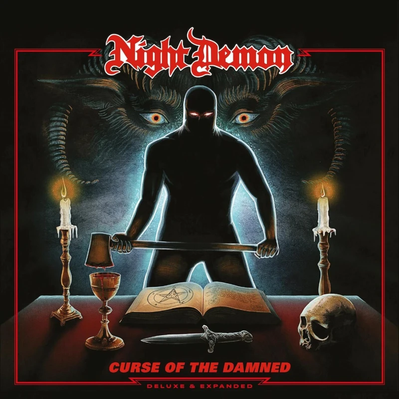 Image of Night Demon Curse of the damned LP multicolor Onesize Unisex