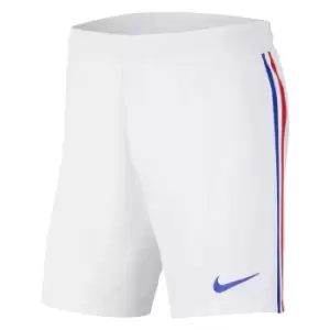 image of 2020-2021 France Nike Away Shorts (White)