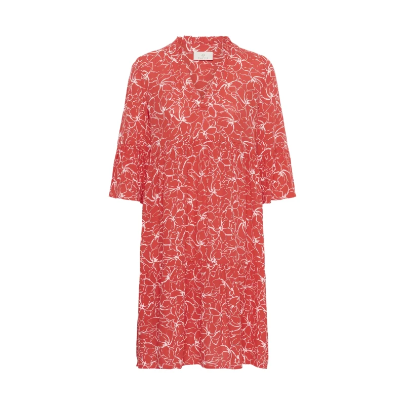 Image of Kaffe Womens dress KAFFE Ellen Amber Rouge Female 34