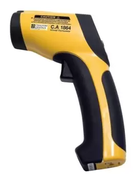 image of Chauvin Arnoux CA 1864 Infrared Thermometer, Max Temperature +1000C, 1.5 C, Centigrade