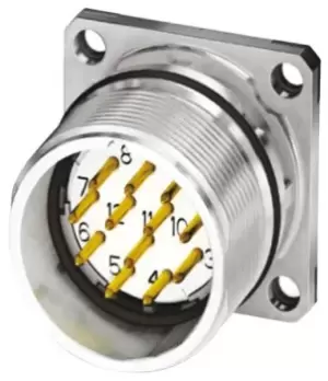 Image of Phoenix Contact 1619956 Circular Connector, Rcpt, 19Pos, Panel