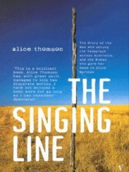 Image of The Singing Line by Alice Thomson Paperback