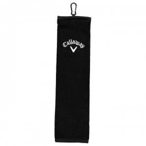 Image of Callaway Tri Fold Towel - Black