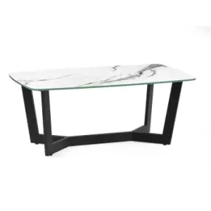 image of Julian Bowen Olympus Coffee Table - White Marble