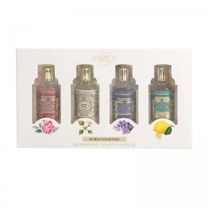 image of 4711 Mini Floral Collection Gift Set 8ml Rose EDC + 8ml Lilac EDC + 8ml Jasmine EDC + 8ml Lemon