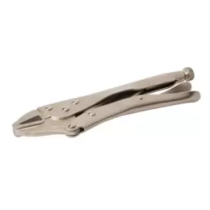 Image of Silverline Self Locking Pliers 220mm Straight PL101