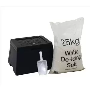 image of **mini Grit Bin Scoop Plus 25kg Salt