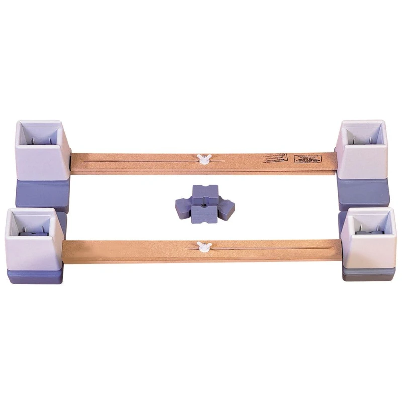 Image of Loops Adjustable Height and Width Bed Raisers - 914 1460mm Width - Linked Bed Raiser Multi