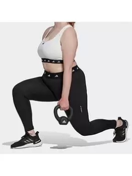 Image of adidas Techfit Period Proof 7/8 Tights (plus Size), Black, Size 2X, Women