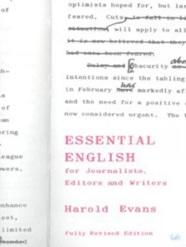 Image of Essential English by Harold Evans Paperback