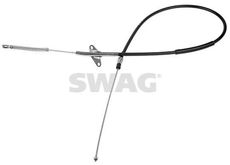 Image of Handbrake cable SWAG 99 91 0593