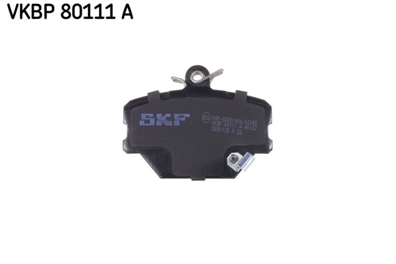 Image of SKF Brake pad set SKF VKBP 80111 A
