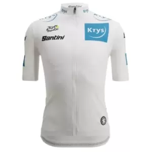 Santini 2022 Replica Tour de France Jersey - White