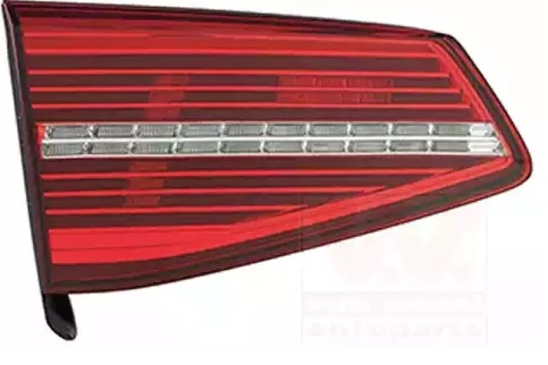 Image of VAN WEZEL 5743927 Rear light Inner Section, with bulb holder, Left, LED Combination Rearlight (391)