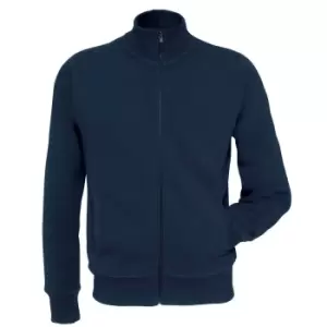 Image of B&C Mens Spider Full Zip Sweatshirt (XL) (Navy Blue)