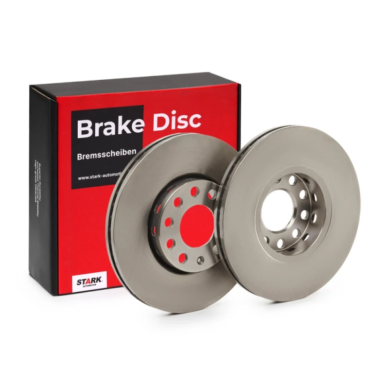 Image of STARK SKAD-2006 Brake disc Front Axle, Vented, Cast Iron, Uncoated, Untreated, without bolts/screws Cast Iron Brake Disc (82)