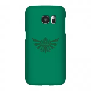 image of Nintendo The Legend Of Zelda Tribal Hyrule Crest Phone Case - Samsung S7 - Snap Case - Gloss