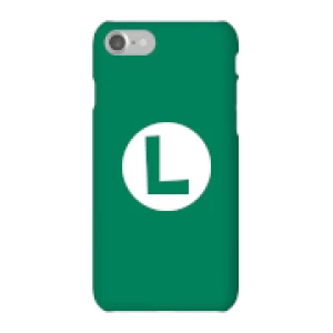 image of Nintendo Super Mario Luigi Logo Phone Case - iPhone 7 - Snap Case - Matte