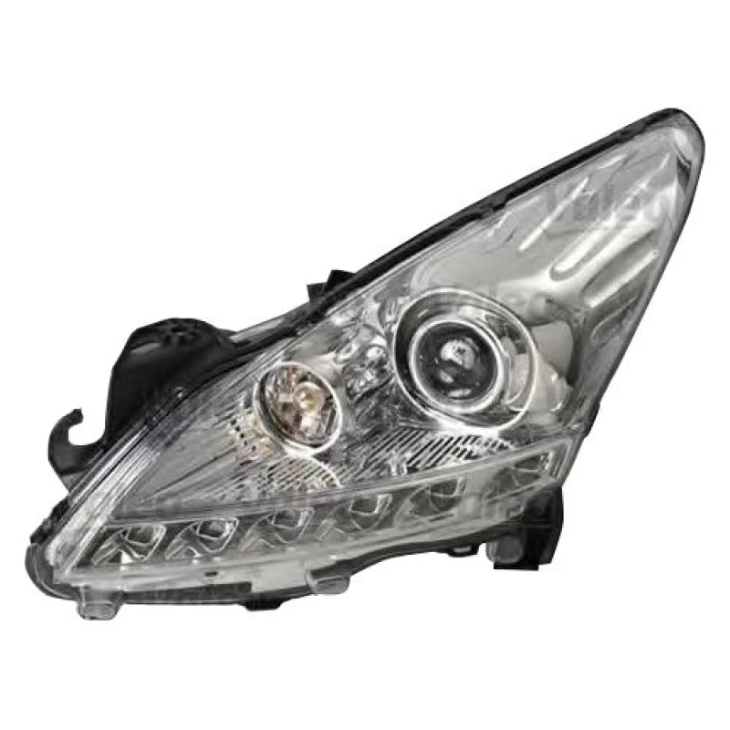 Image of VALEO 044841 Headlights H4, Original PART, Left, with motor for headlamp levelling, Halogen Headlight (259)