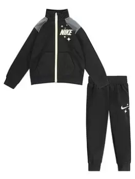 Nike Kids Boys All Day Play Tricot Tracksuit, Black, Size 4-5 Years