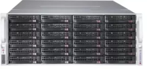 Image of Supermicro SuperChassis 847BE1C4-R1K23LPB Rack Black 1200 W