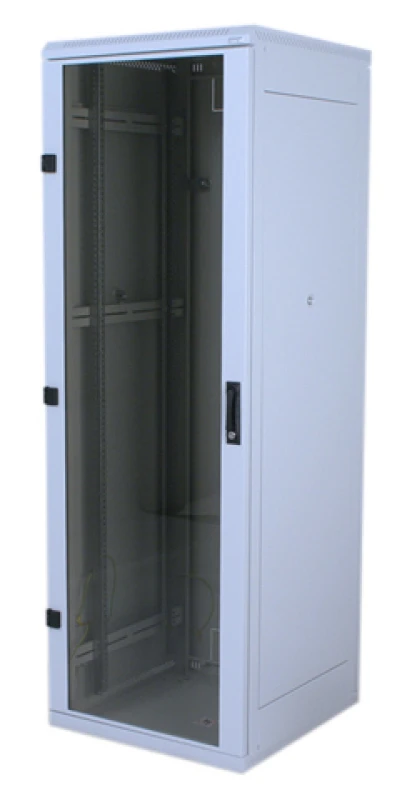 Image of Triton 19" Rack 22U/ 600x900 Glass door Freestanding rack Grey