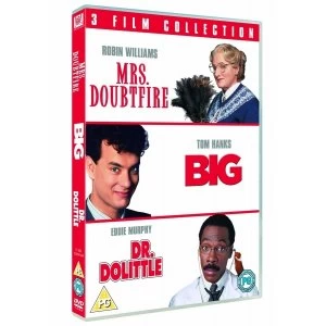 Image of Big / Mrs Doubtfire / Dr Dolittle Triple Pack DVD