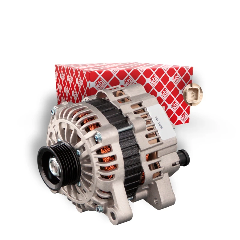 Image of FEBI BILSTEIN 101515 Generator Alternator Charging Current: 120A, Voltage: 12V Alternator (4)