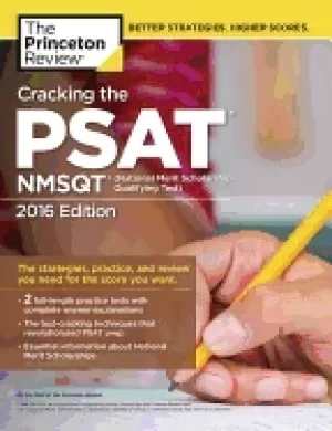 Image of cracking the psat nmsqt with 2 practice tests 2016 edition