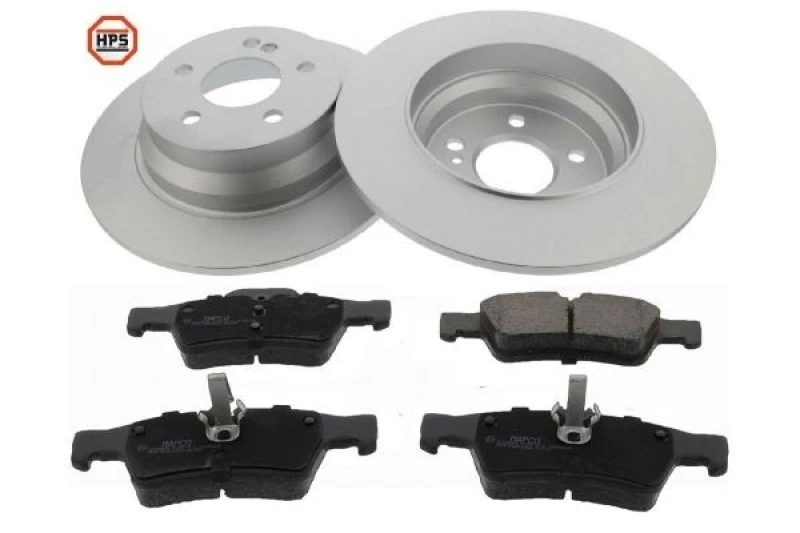 Image of Brake discs and pads set MAPCO 47811HPS