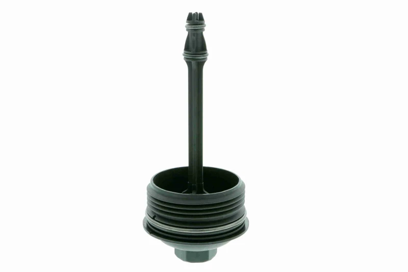 Image of VAICO V10-3162 Cover, oil filter housing Original VAICO Quality, with seal ring Cover,oil filter housing (3323)