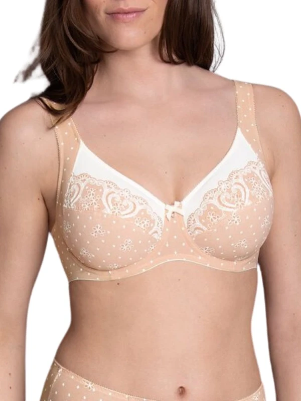 Image of Anita Womens Belvedere Underwired Comfort Bra in Pink Size: 36F Pink Female 36F