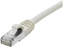 image of Patch Cord RJ45 CAT.6a F/UTP LSZH Snagless Grey - 2m Full Copper