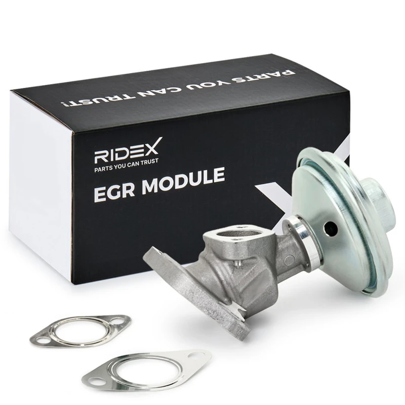 Image of RIDEX 1145E0075 EGR valve Diaphragm Valve, pneumatic, with gasket/seal EGR Valve (1145)