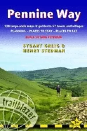 Image of pennine way british walking guide planning places to stay places to eat inc