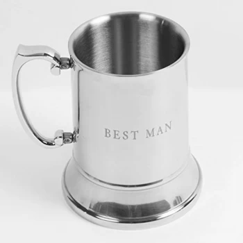 Image of Amore By Juliana Metal Tankard - Best Man