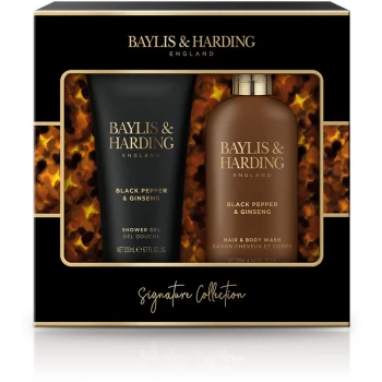 image of Baylis & Harding Black Pepper & Ginseng Gift Set (for Hair & Body)