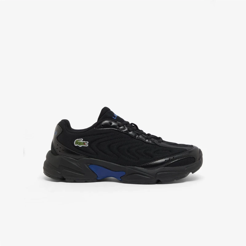 Image of Lacoste Storm 96 2K Trainers Black Blue male UK 7